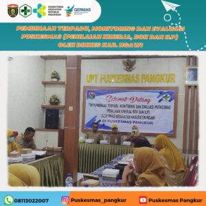 PEMBINAAN TERPADU, MONITORING DAN EVALUASI DARI DINAS KESEHATAN KAB.NGAWI